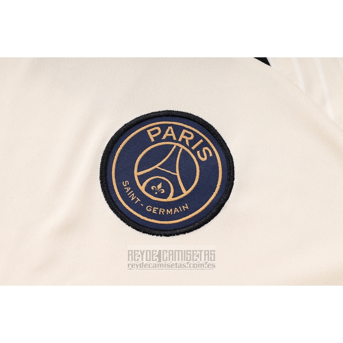Chandal del Paris Saint-Germain Manga Corta 2023-2024 Albaricoque - Pantalon Corto
